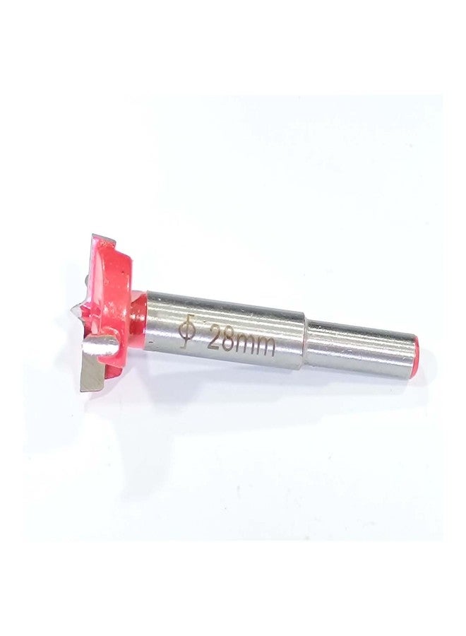 UpToDateTools Forstner Drill Bits 28mm, Tungsten Carbide Wood Hole Saw Auger Opener, Woodworking Hinge Hole Drilling Boring Bit Cutter,Round Hole Drill Bit for Wood - Image 3